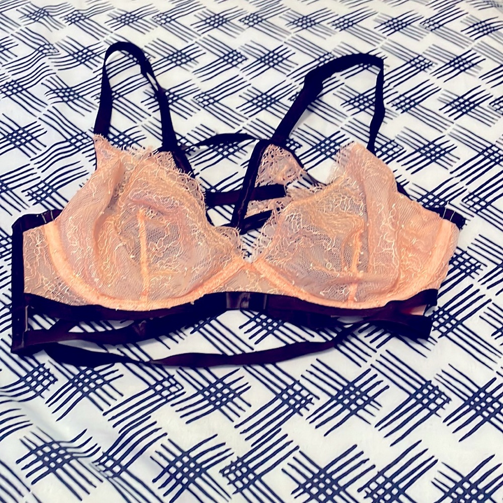Victoria’s Secret lacy cage bra